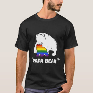 Gay Father's Day Papa Bear T-Shirt