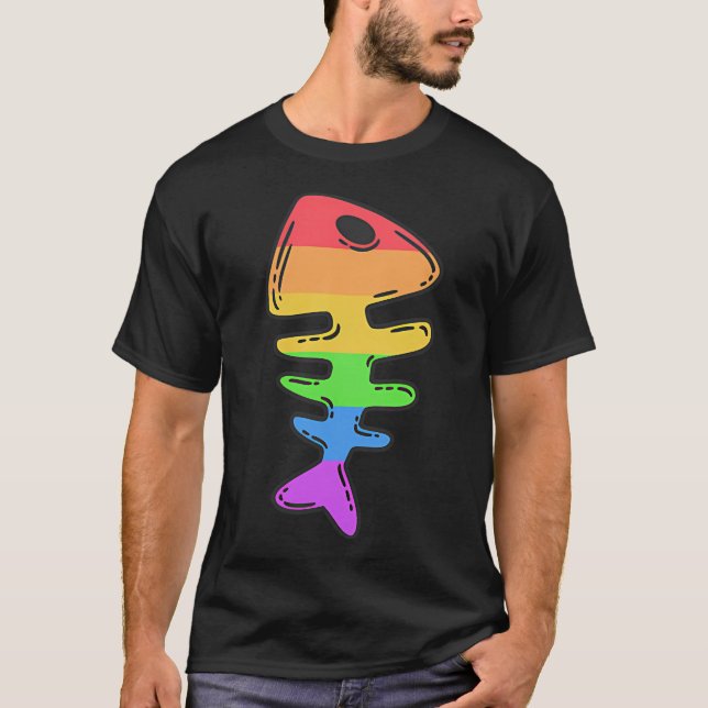 Gay Fish T-Shirt (Front)