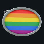 GAY FLAG ORIGINAL -.png Belt Buckle<br><div class="desc">If life were a T-shirt, it would be totally Gay! Browse over 1, 000 Pride, Culture, Equality, Slang, & Humour Designs. The Most Unique Gay, Lesbian Bi, Trans, Queer, and Intersexed Apparel on the web. Everything from GAY to Z @ http://www.GlbtShirts.com FIND US ON: THE WEB: http://www.GlbtShirts.com FACEBOOK: http://www.facebook.com/glbtshirts TWITTER:...</div>