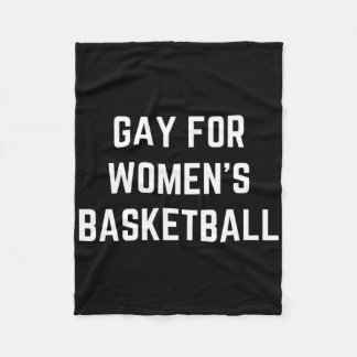 Gay For Women's Sketll  Fleece Blanket
