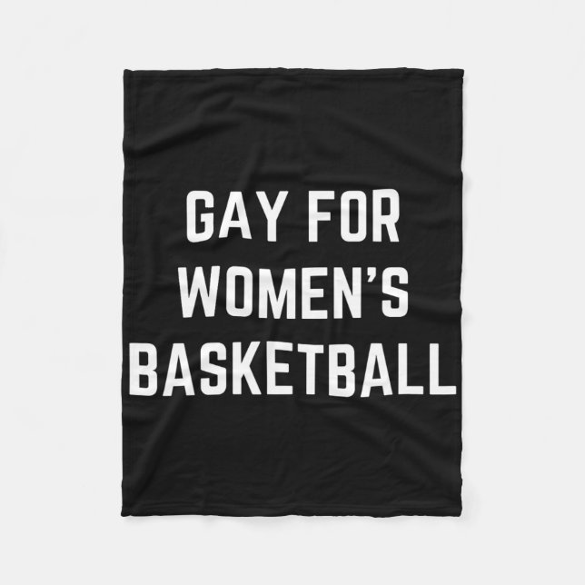 Gay For Women's Sketll  Fleece Blanket (Front)