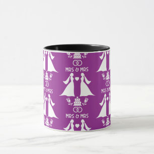 Gay Girls Wedding Day Mug