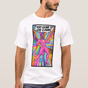 GAY GLAM T-Shirt Gay Pride Shirt for Men LGBTQ