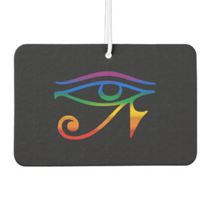 Gay Goth Pride Flag Air Freshener
