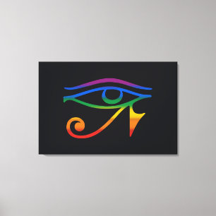 Gay Goth Pride Flag Canvas Print