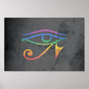GAY GOTH PRIDE FLAG POSTER