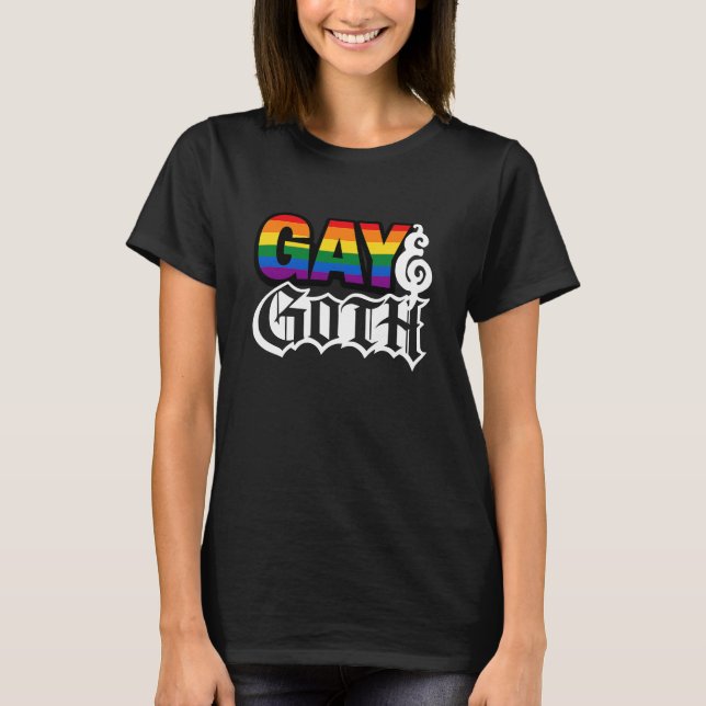 Gay Goth T-Shirt (Front)