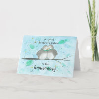 Gay Grandson & Husband Anniversary Cute Lovebirds