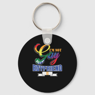 Gay "Ich bin nicht schwul, aber mein Freund" Keychain