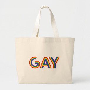 GAY LARGE TOTE BAG