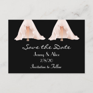 Gay Lesbian Photo Save the Date