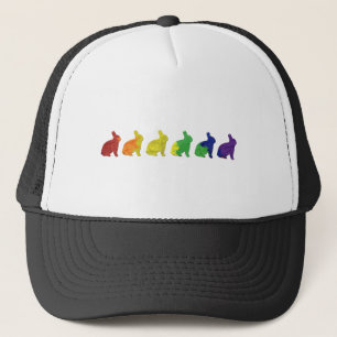 Gay & Lesbian Pride Bunnies Trucker Hat
