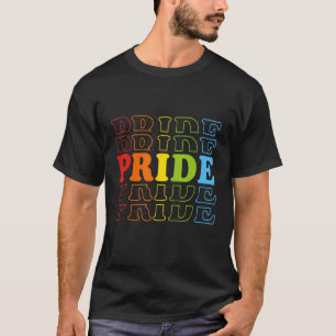 Gay Lesbian Pride Rainbow Flag LGBT Happy Pride Mo T-Shirt