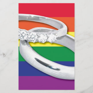 Gay Lesbian Wedding Stationery
