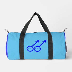 Gay Lovers Customizable Duffle Bag