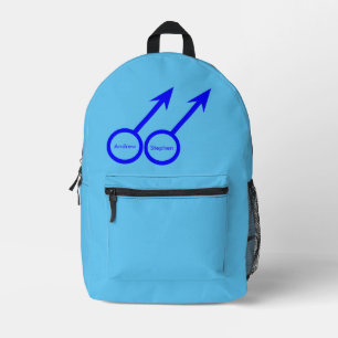 Gay Lovers Customizable Printed Backpack