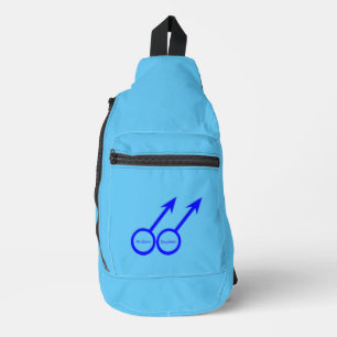 Gay Lovers Customizable Sling Bag