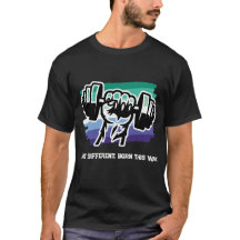 Gay Male MLM Pride Gym Shirt — Fist Dumbbell 2026