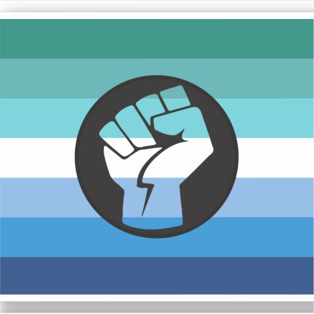 Gay Male Protest Flag (Front)