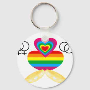 gay marriage keychain