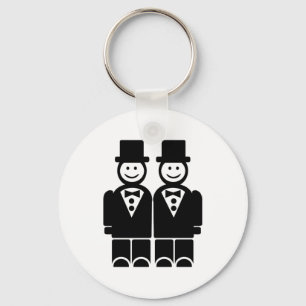 Gay Marriage Keychain