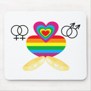 gay marriage mouse pad