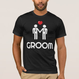Gay Marriage Shirt Groom For Men