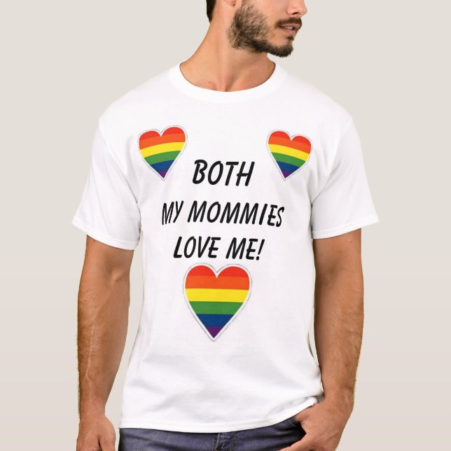 Gay Moms T-Shirt (Front)