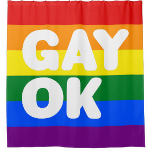 GAY OK Colourful LGBT Pride 6-Stripe Rainbow Flag