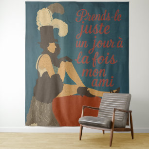 Gay Paree un jour à la fois - Tapisserie