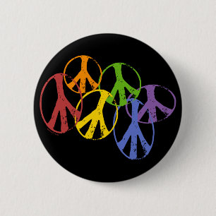 Gay Peace Buttons