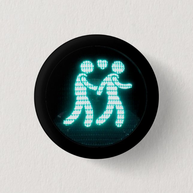 Gay Pedestrian Signal Button (Front)