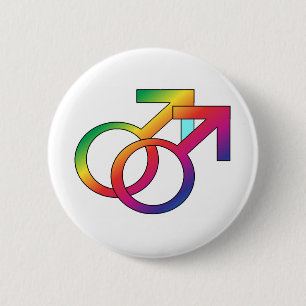 Gay PRide 2 Inch Round Button