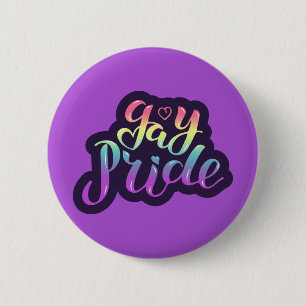 Gay Pride 2 Inch Round Button