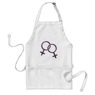 Gay Pride Apron Women's Same-Sex Love BBQ Apron