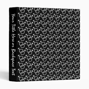 Gay Pride Binder Custom Same-Sex Love Photo Album