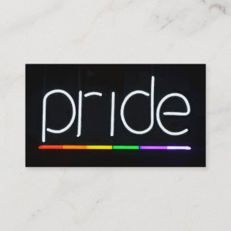 Gay Pride Business Card
