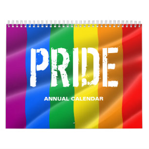 GAY PRIDE CALENDAR / PRIDE FLAGS