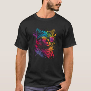 Gay Pride Cat Animal  Pride Month Cute Equality 1 T-Shirt
