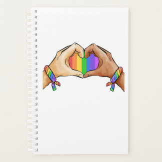 Gay Pride Clothing Lgbt Rainbow  Planner