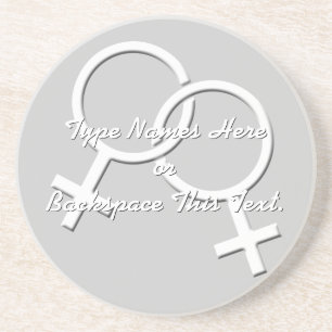 Gay Pride Coaster Custom Gay Pride Drink Coasters
