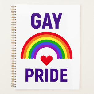 gay pride   Coeur et arc-en-ciel