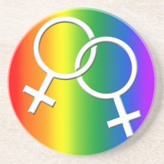 Gay pride Dessous de verre Rainbow Gay pride Boire