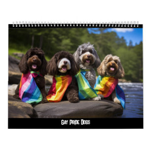 Gay Pride Dogs Calendar