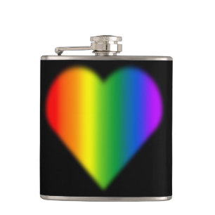 Gay Pride Drink Flask Rainbow Love Flasks Gifts