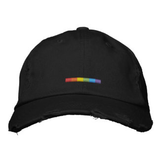 Gay Pride embroidered cap