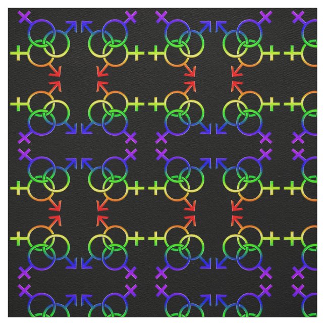 Gay Pride Fabric GBLT Love Fabric Pride Fabrics (Swatch)