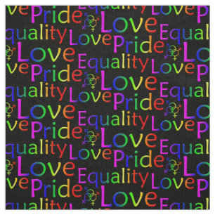 Gay Pride Fabric Rainbow Love Fabric Pride Fabric