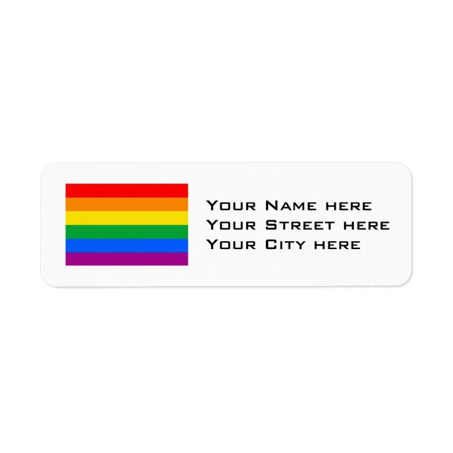 Gay Pride Flag (Front)