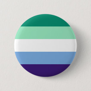 Gay Pride Flag 2 Inch Round Button